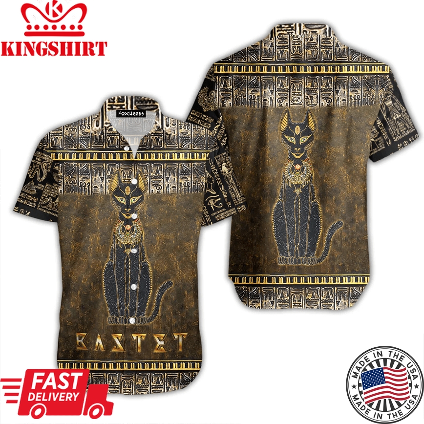 Ancient Egypt Trendy Hawaiian Shirt