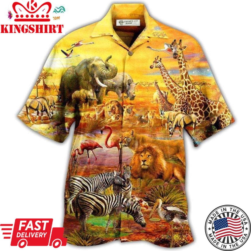 Animals Proctect Wildlife Protect The Future Protect Our Love Hawaiian Shirt