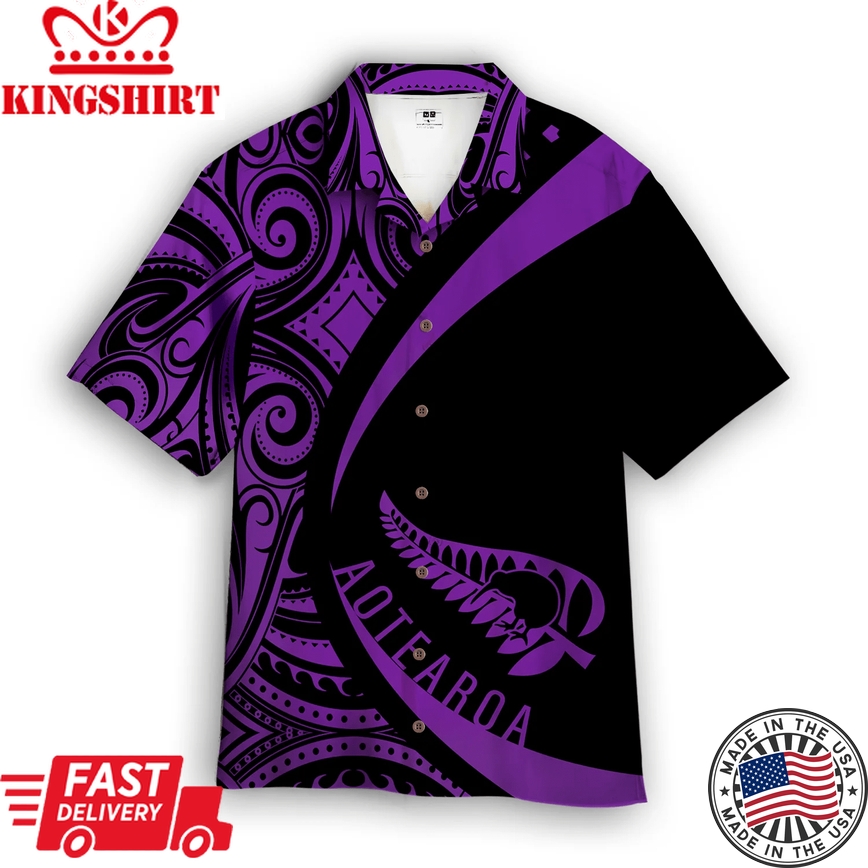 Aotearoa Maori Trendy Hawaiian Shirt