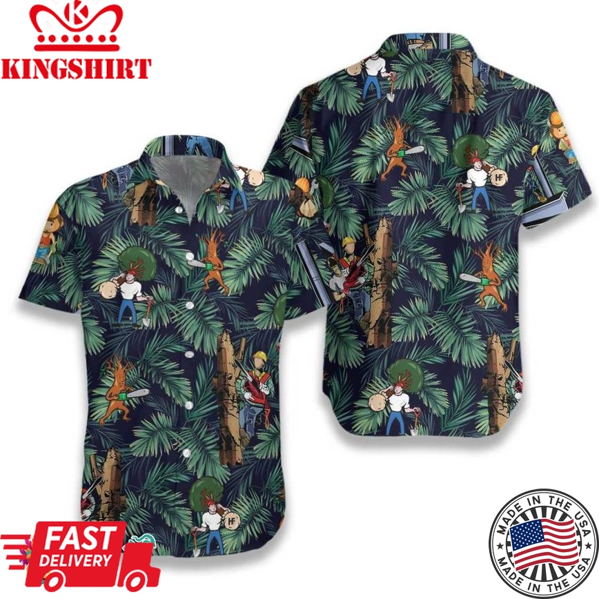 Arborist Proud 5 Hawaiian Shirt