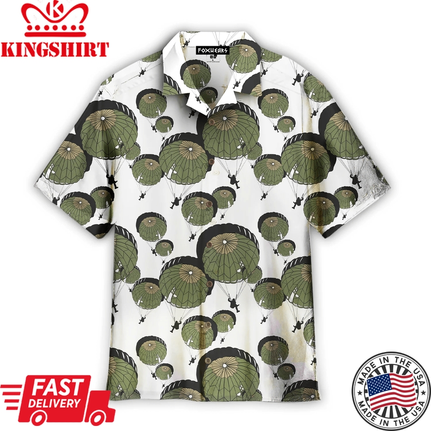 Army Parachute Trendy Hawaiian Shirt