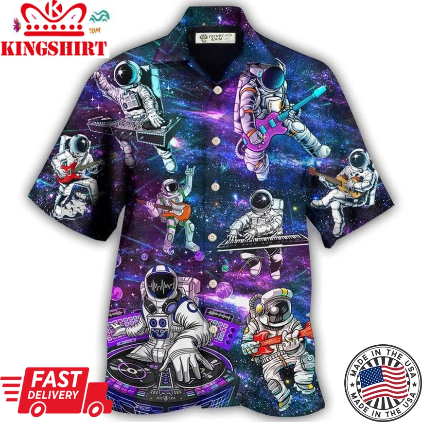 Astronaut It'S Showtime Style Hawaiian Shirt