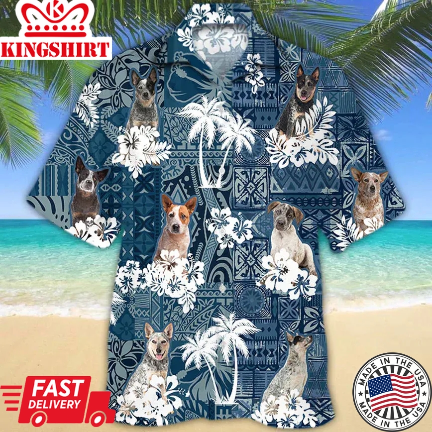 Australian Cattle Trendy Hawaiian Shirt