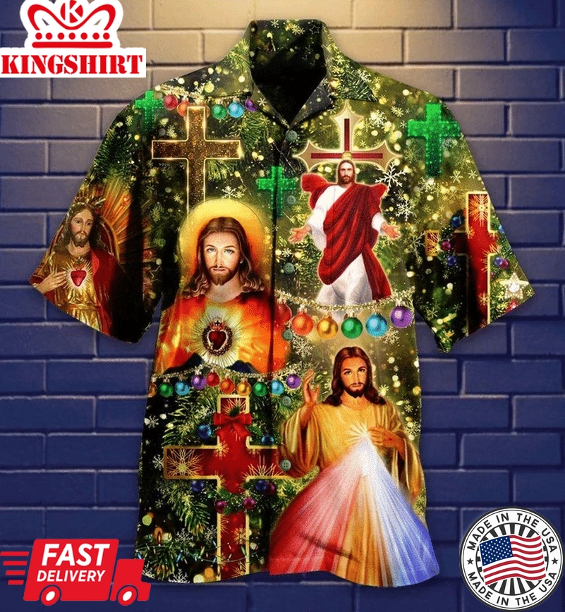 Awesome I Love Jesus Hawaiian Shirt