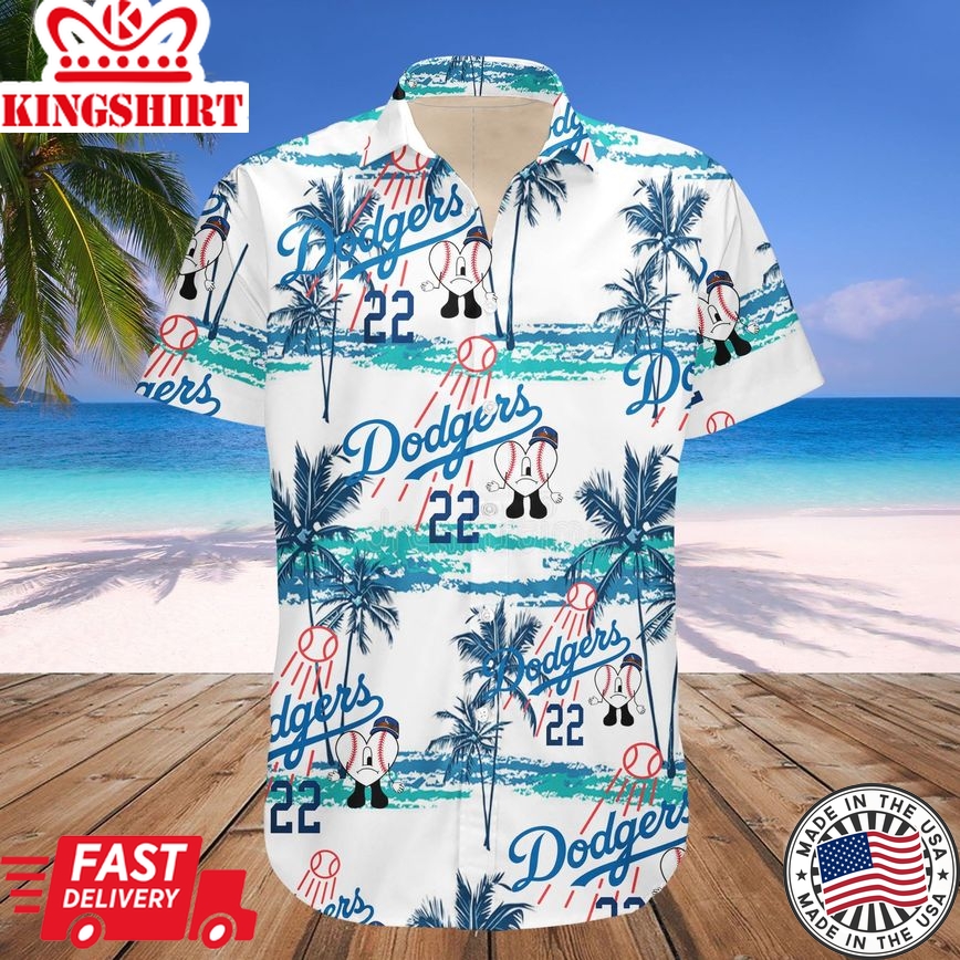 Bad-Bunny Dodgers Un Verano Sin Ti Trendy Hawaiian Shirt