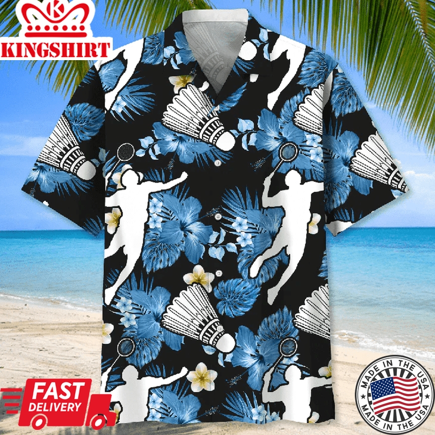 Badminton Nature Trendy Hawaiian Shirt For