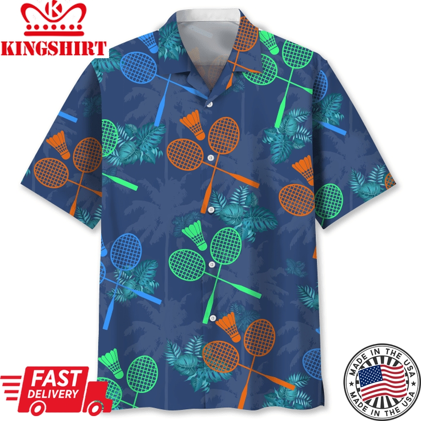 Badminton Tropical Hawaii Shirt