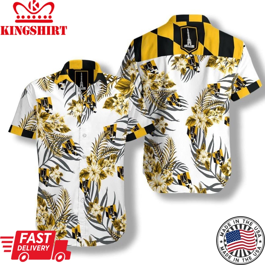 Baltimore Proud Trendy Hawaiian Shirt For