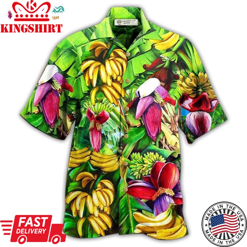 Banana Tropical Forest Hawaiian Shirt