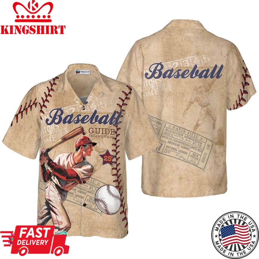 Baseball National League Hawaiian Shirt