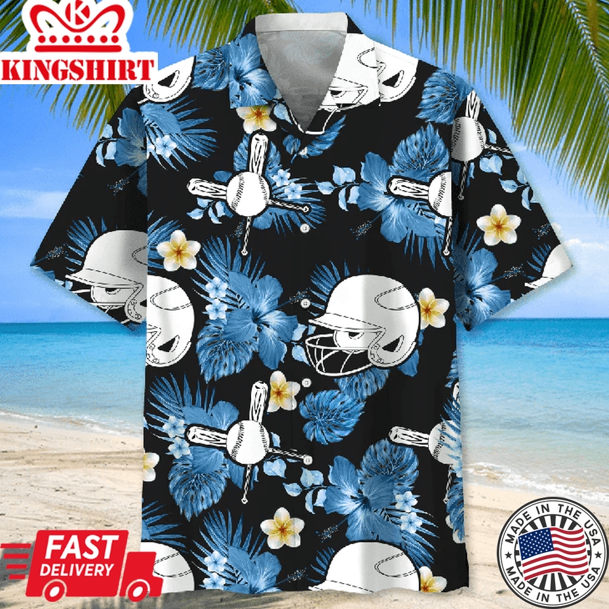 Baseball Nature Trendy Hawaiian Shirt For