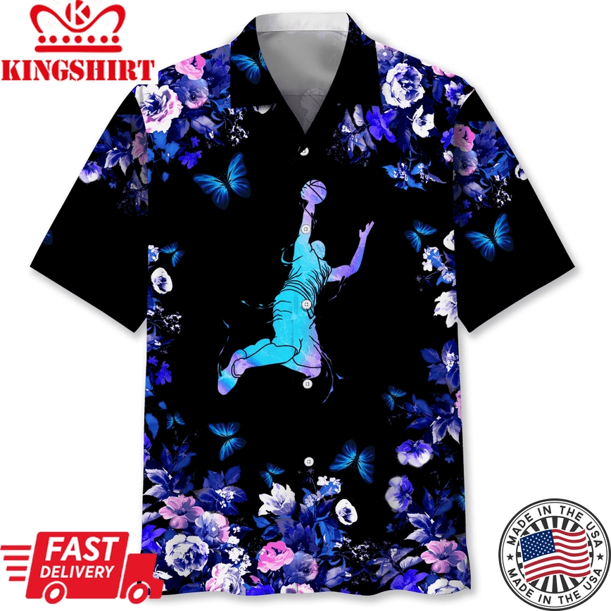 Basketball Hawaiian Nature Trendy Hawaiian Shirt