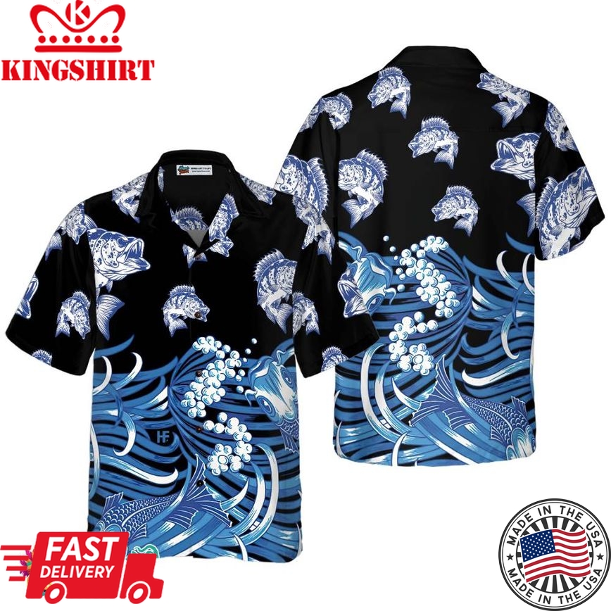 Bass Fish Hawaiian Shirt