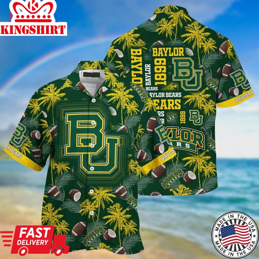 Baylor Bears Trendy Hawaiian Shirt Aloha Shirt Fvj