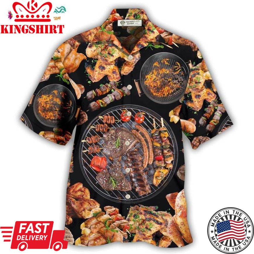 Bbq Delicious Meal For Life Hawaiian Shirt