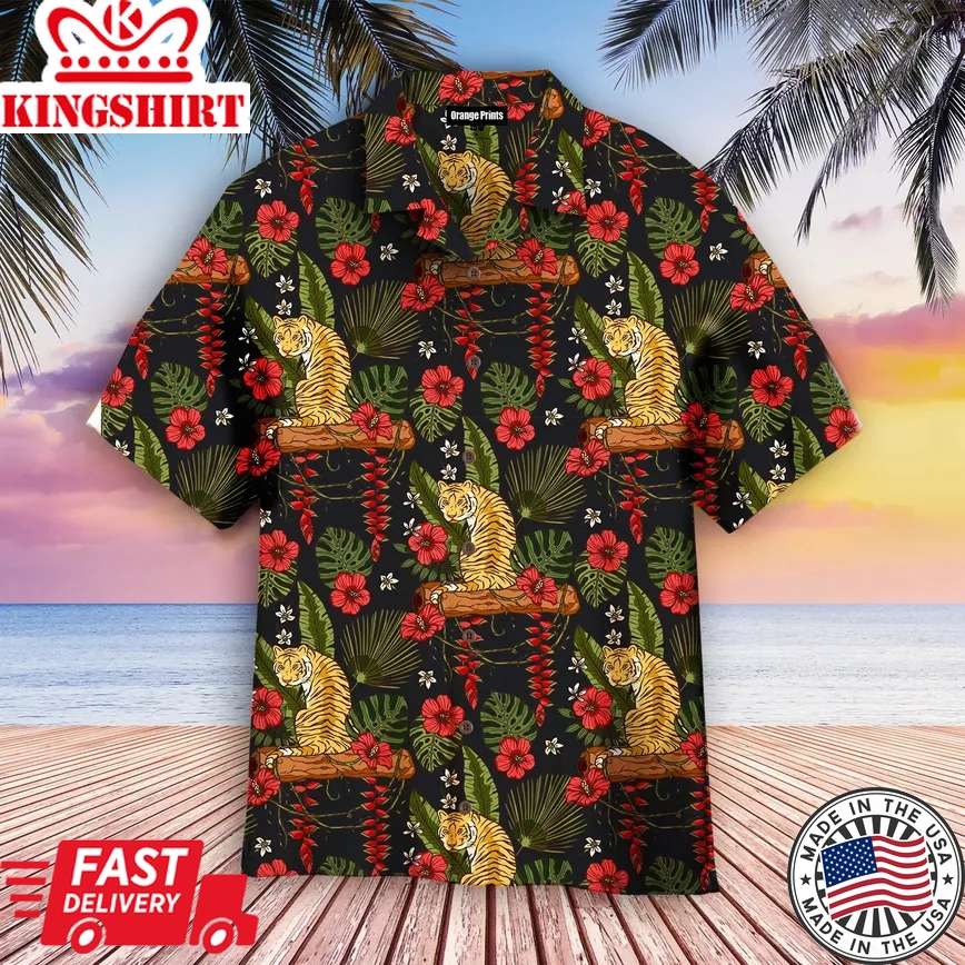 Be A Jungle Tiger Not A Zoo Tiger Trendy Hawaiian Shirt