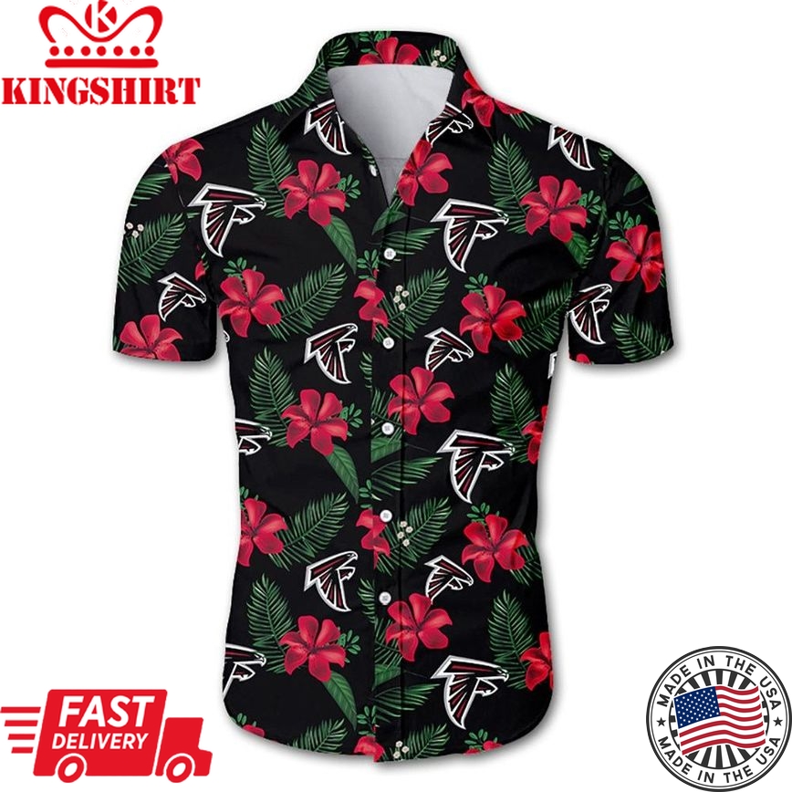 Beach Shirt Atlanta Falcons Hawaiian Shirt Short Sleeve For Summer Collection Trending Hawaiian Shirts