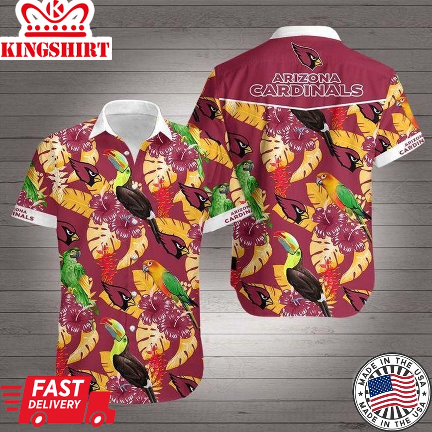 Beach Shirt NFL Arizona Cardinals Hawaiian Shirt For Fans