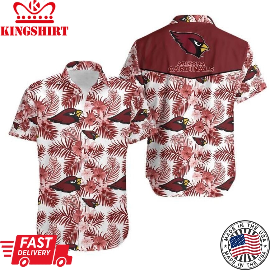 Beach Shirt NFL Arizona Cardinals Hawaiian Shirt Summer Beach For Fans