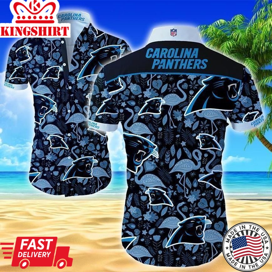 Beach Shirt NFL Carolina Panthers Hawaiian Shirts