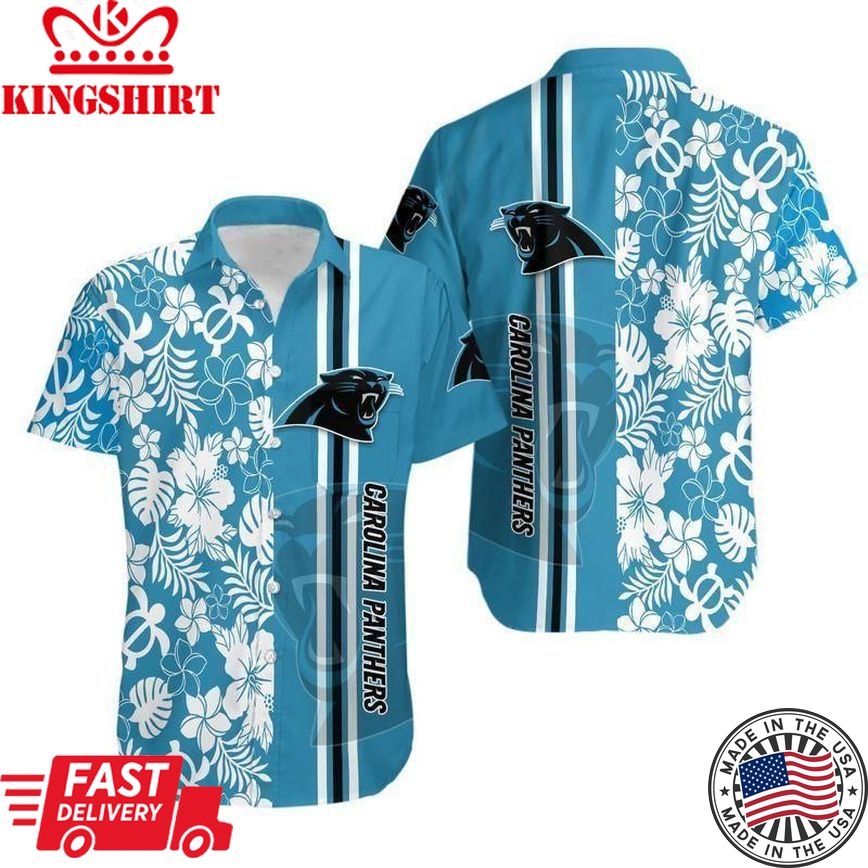 Beach Shirt NFL Carolina Panthers Hawaiian Shirts For Men