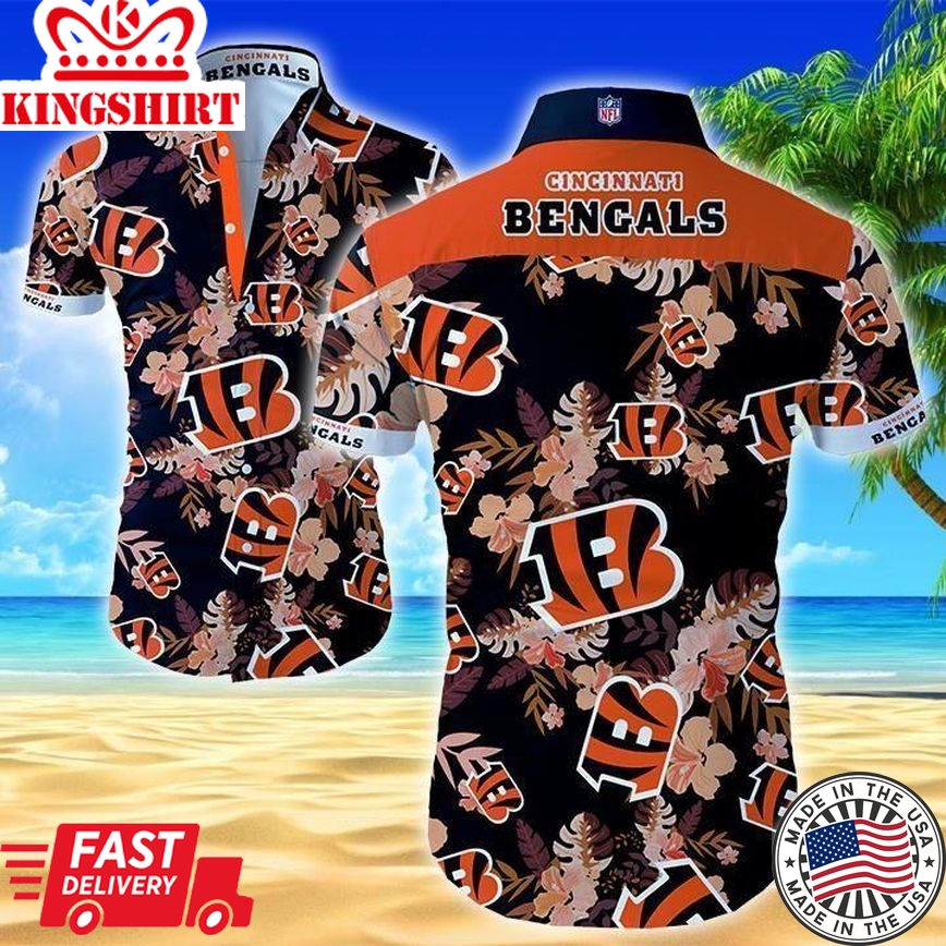 Beach Shirt NFL Cincinnati Bengals Hawaiian Shirt