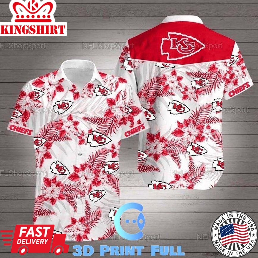 Beach Shirt NFL Kansas City Chiefs Hawaiian Shirt Summer Beach For Fans