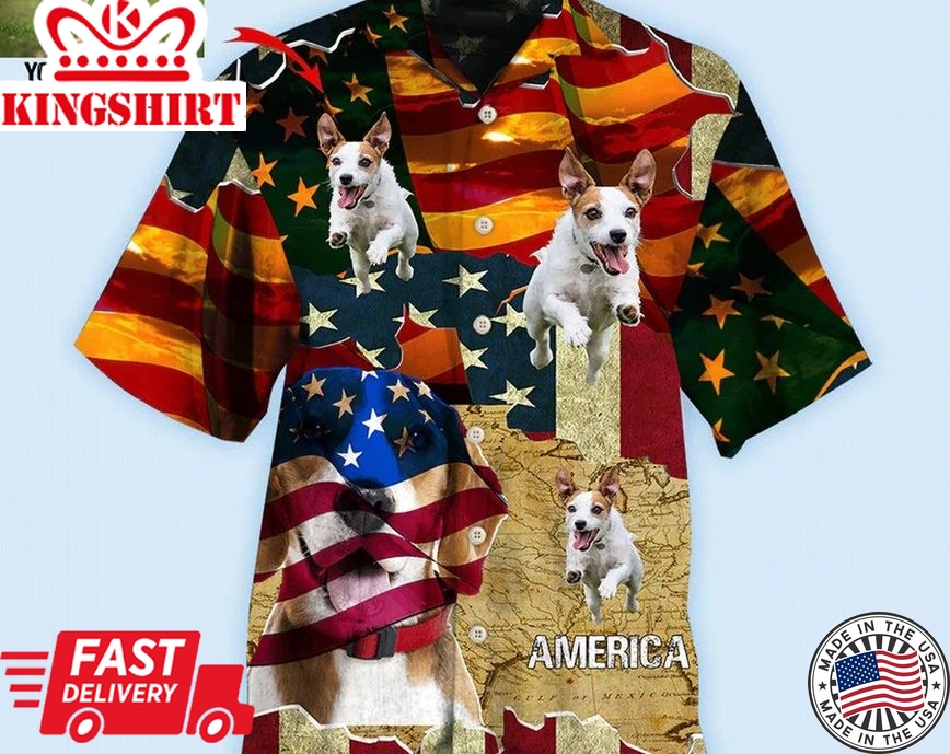 Beagle America Sunset Style Custom Photo, Personalized Pet Aloha Shirt, Hawaii Shirt Party Summer, Hawaiian Set Gift, Gift For Lover Animal.