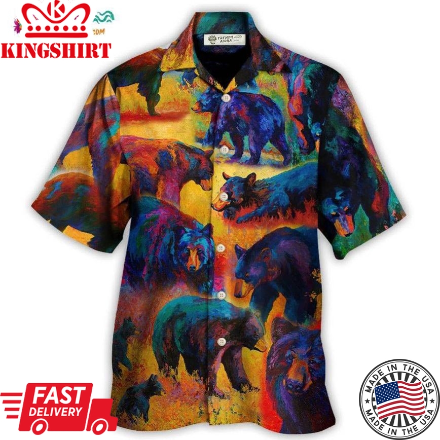 Bear Are Masters Of Survival Hawaiian Shirt