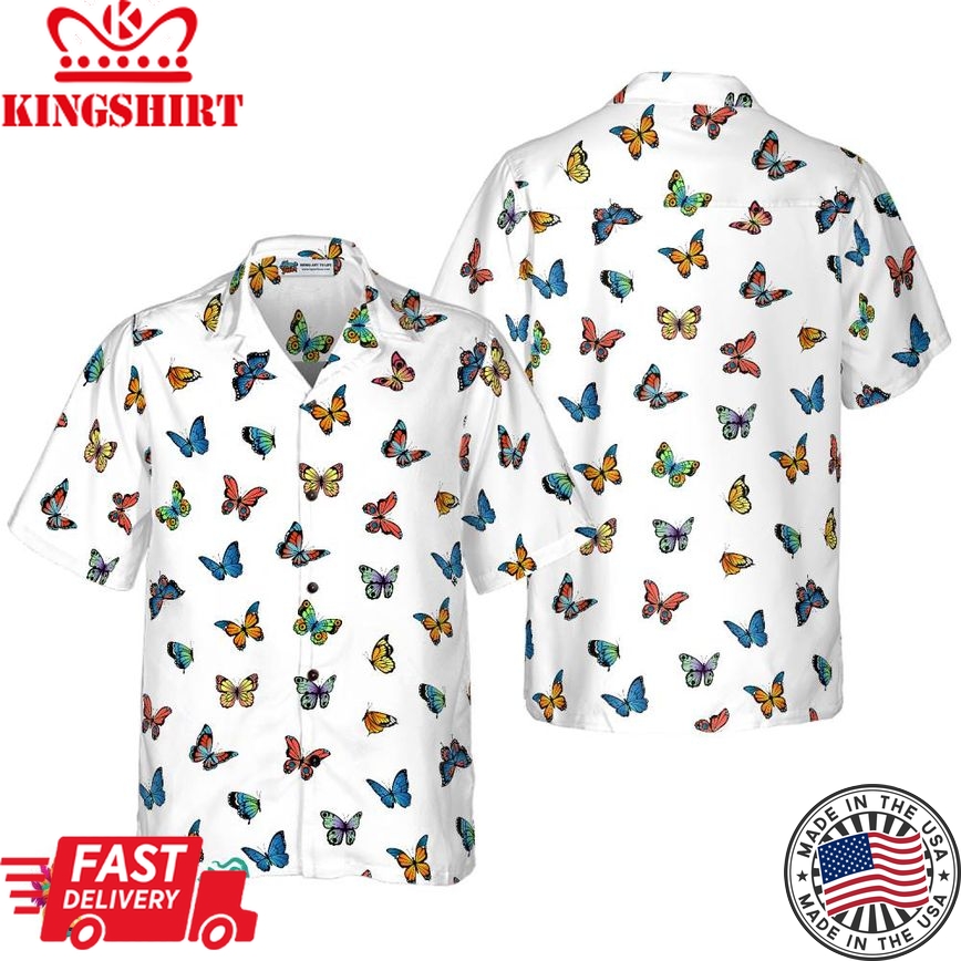 Beautiful Butterflies Hawaiian Shirt