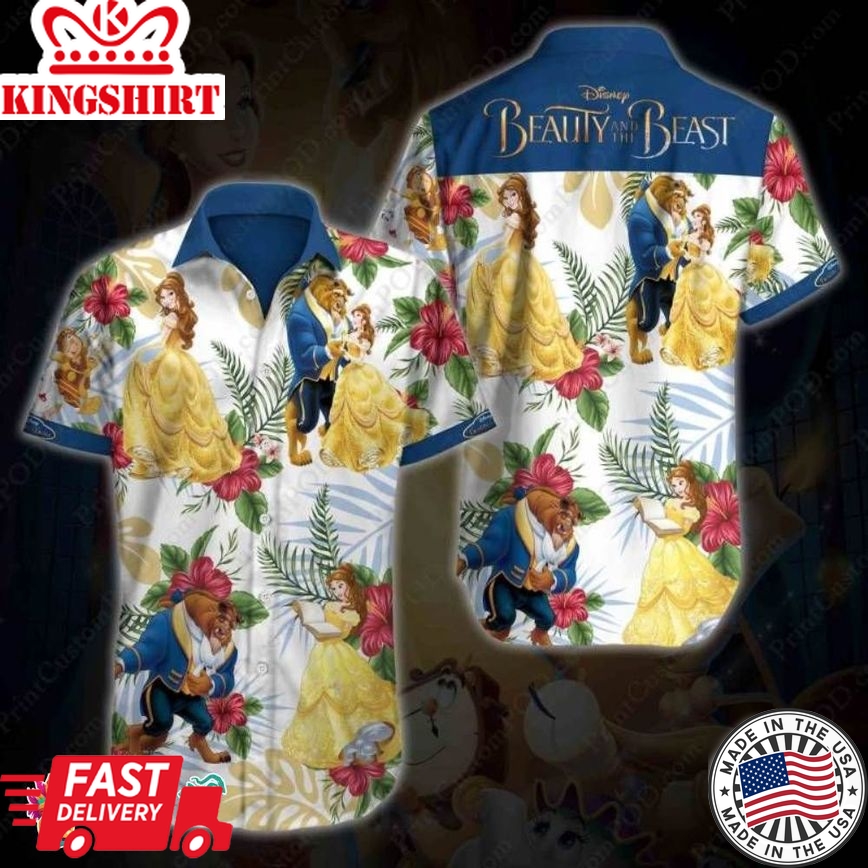 Beauty And The Beast Hawaiian Shirt