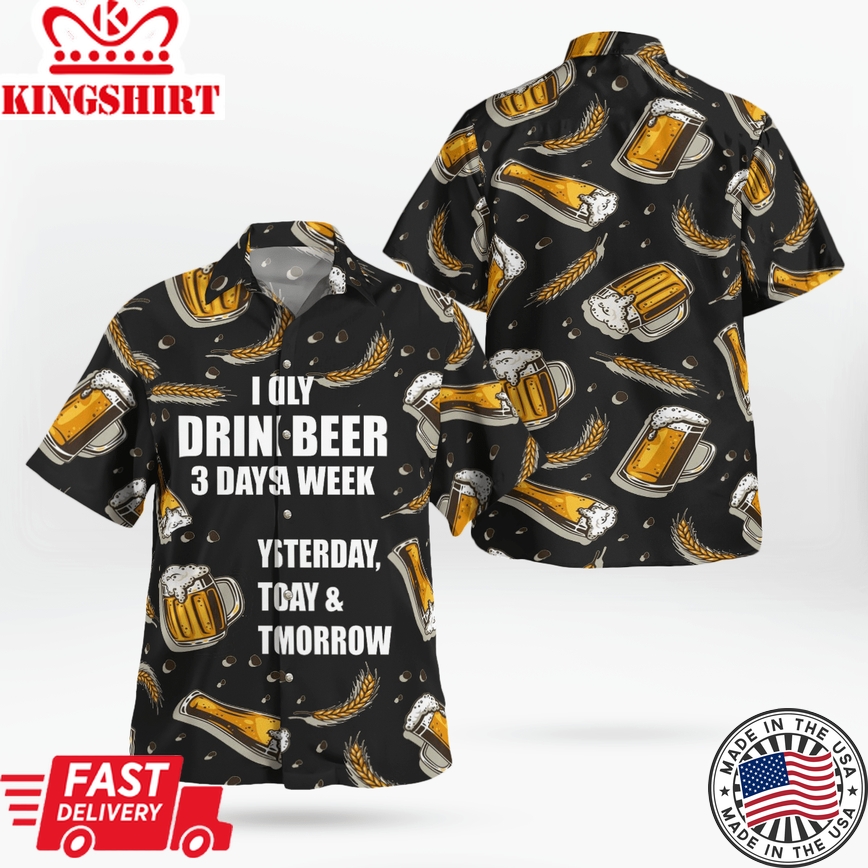 Beer Lover Funny For You Aop Trendy Hawaiian Shirt