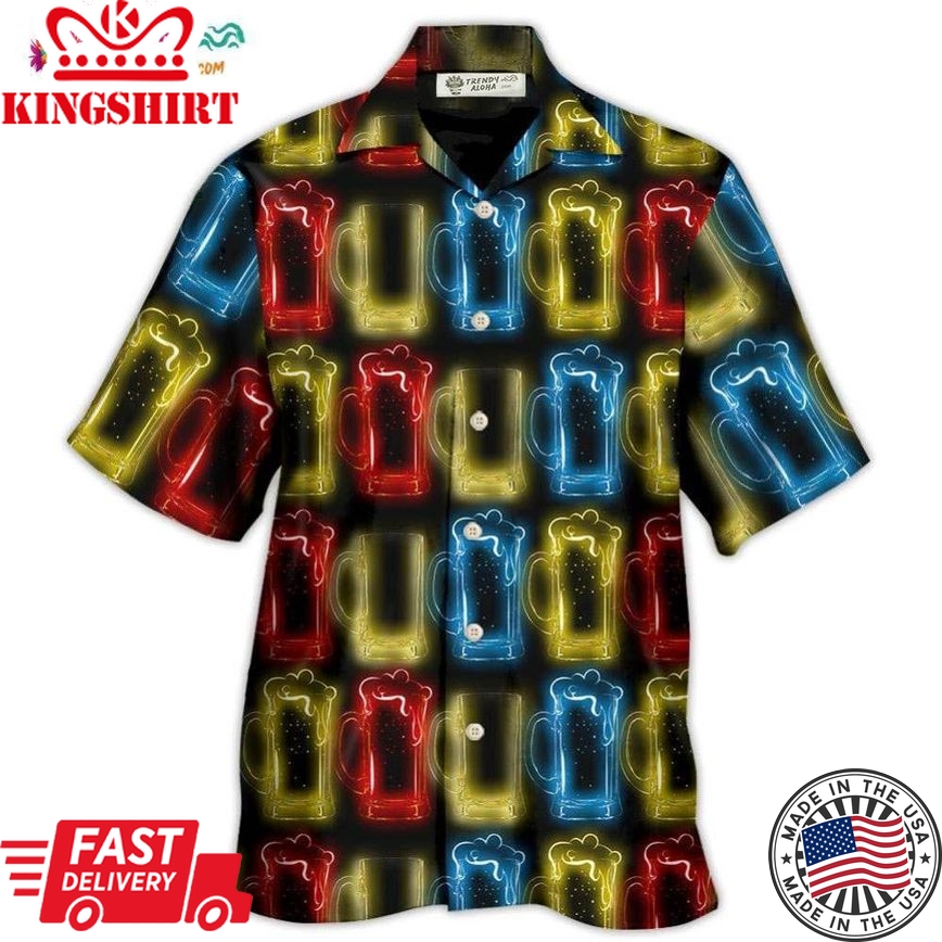 Beer Magic Water For Fun People Hawaiian Shirt