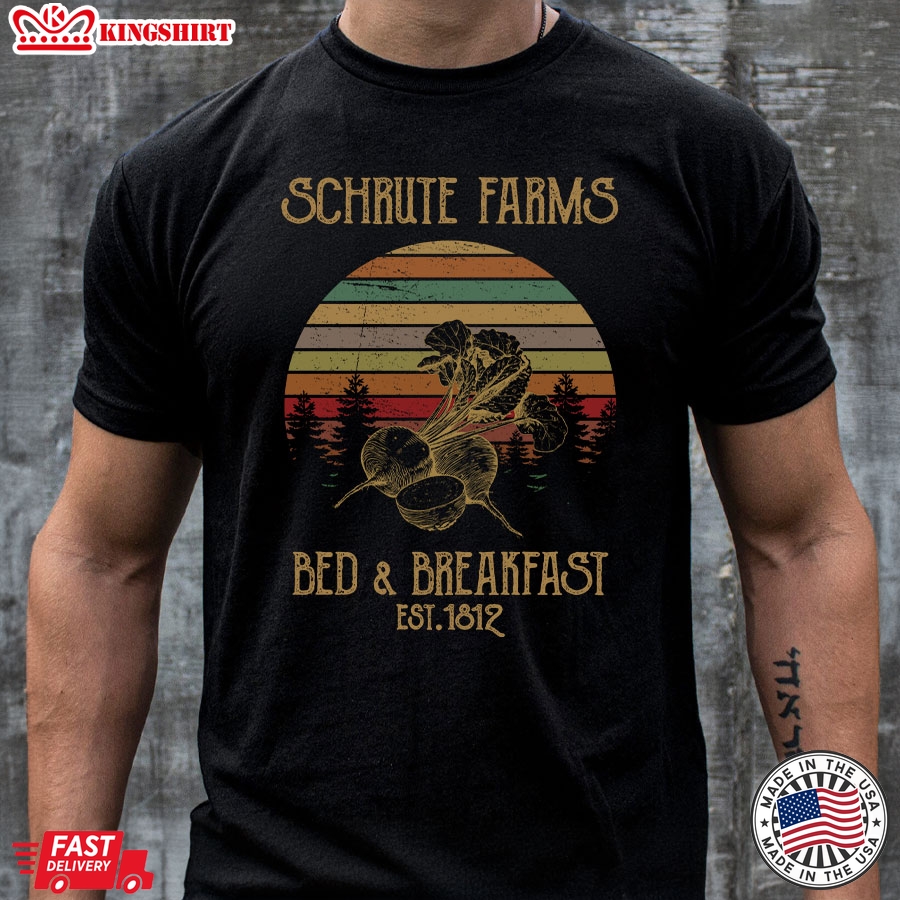 Beet Dwight Schrute Farms Bed And Breakfast Vintage T-Shirt