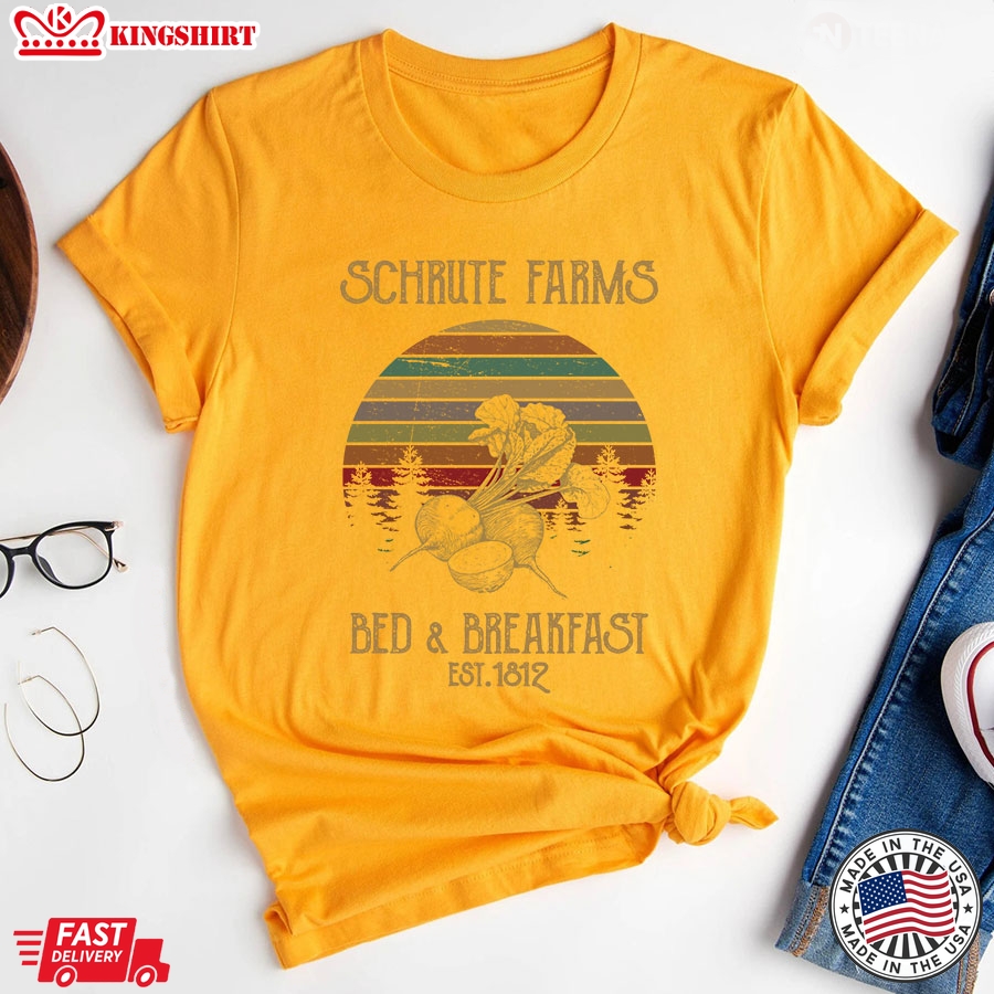 Beet Dwight Schrute Farms Bed And Breakfast Vintage T-Shirt