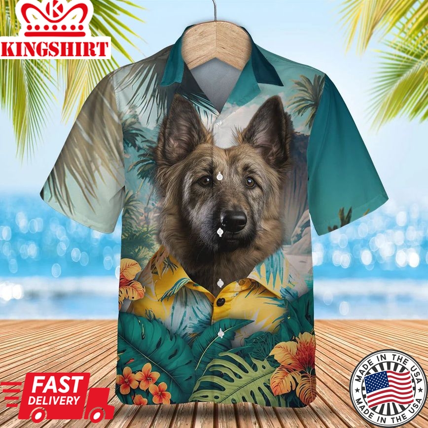 Berger Picard Ai - 3D Tropical Trendy Hawaiian Shirt