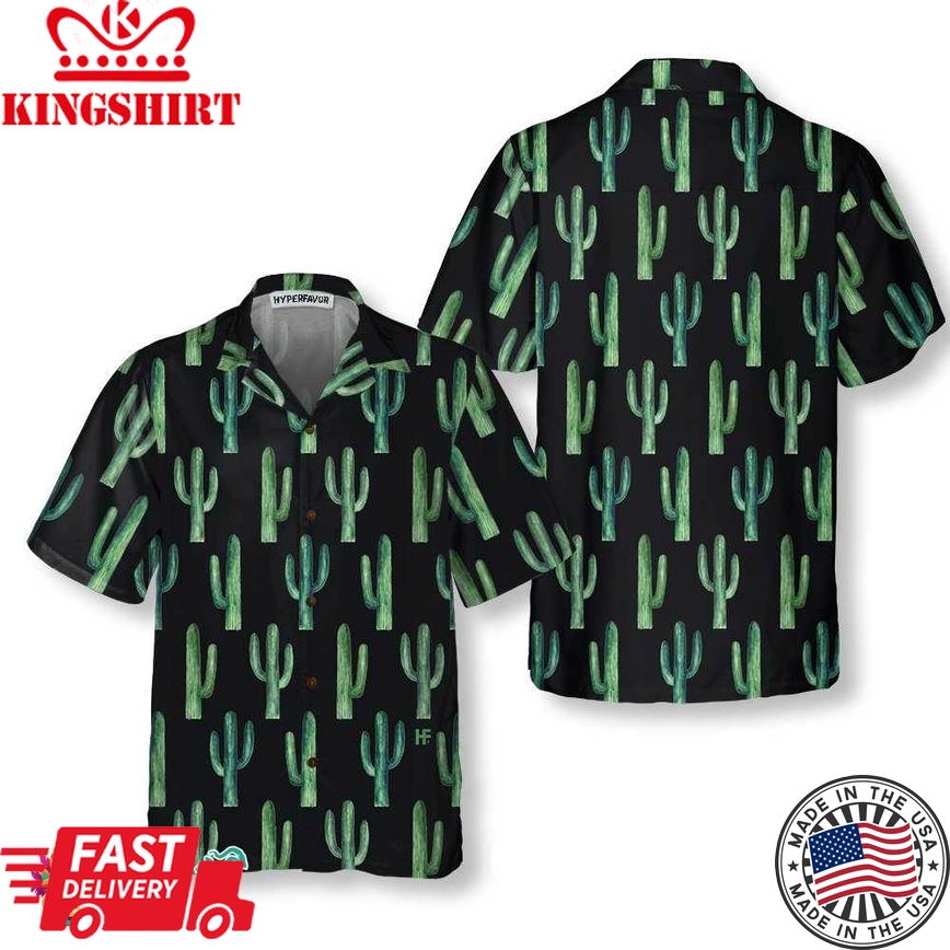 Best Cactus Hawaiian Shirt, Short Sleeve Cactus Shirt For Men And Women, Best Cactus Gift Idea