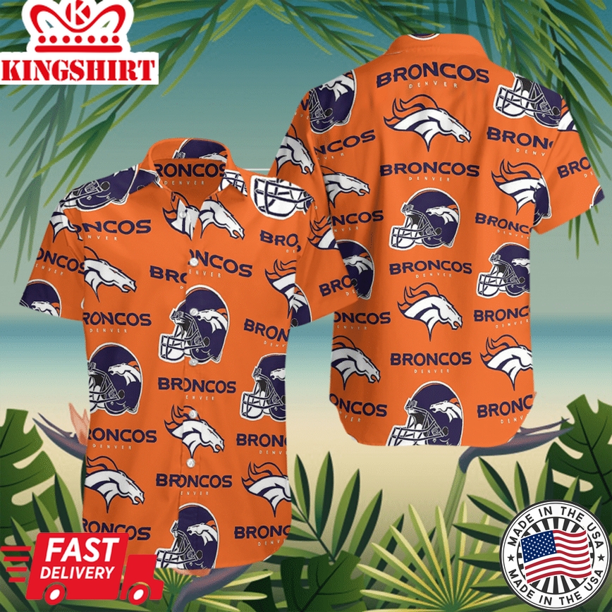 Best Denver Broncos Hawaiian Aloha Shirt Limited Edition Gift