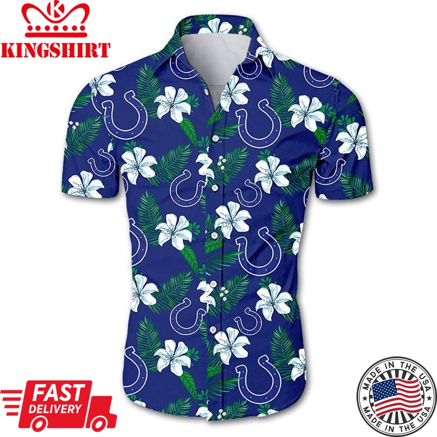 Best Indianapolis Colts Hawaiian Shirt For Awesome Fans