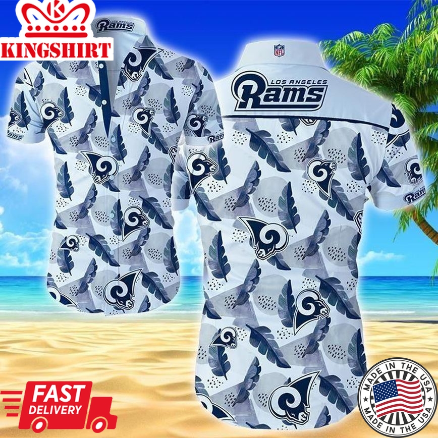 Best Los Angeles Rams Hawaiian Shirt For Cool Fans