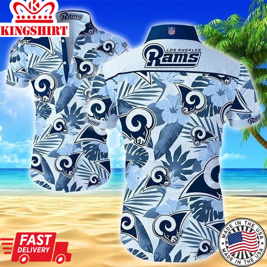 Best Los Angeles Rams Hawaiian Shirt For Sale