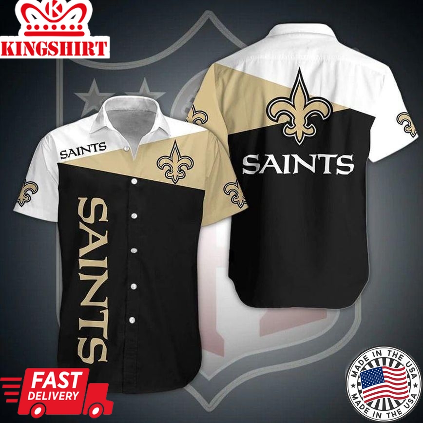 Best New Orleans Saints Hawaiian Shirt For Awesome Fans