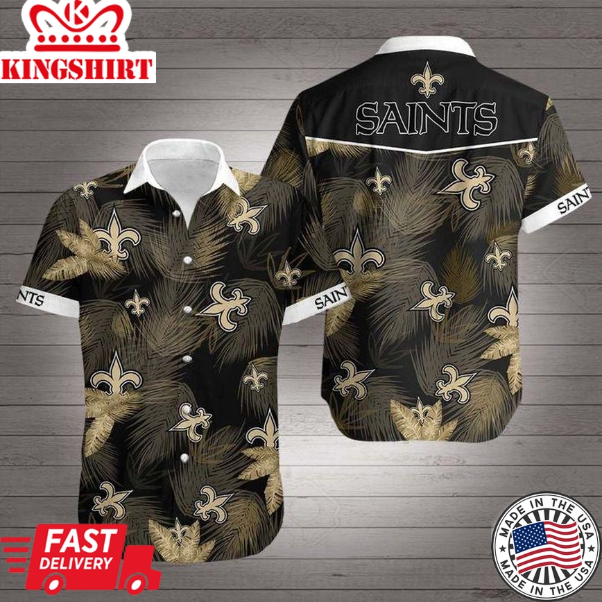 Best New Orleans Saints Hawaiian Shirt For Cool Fans