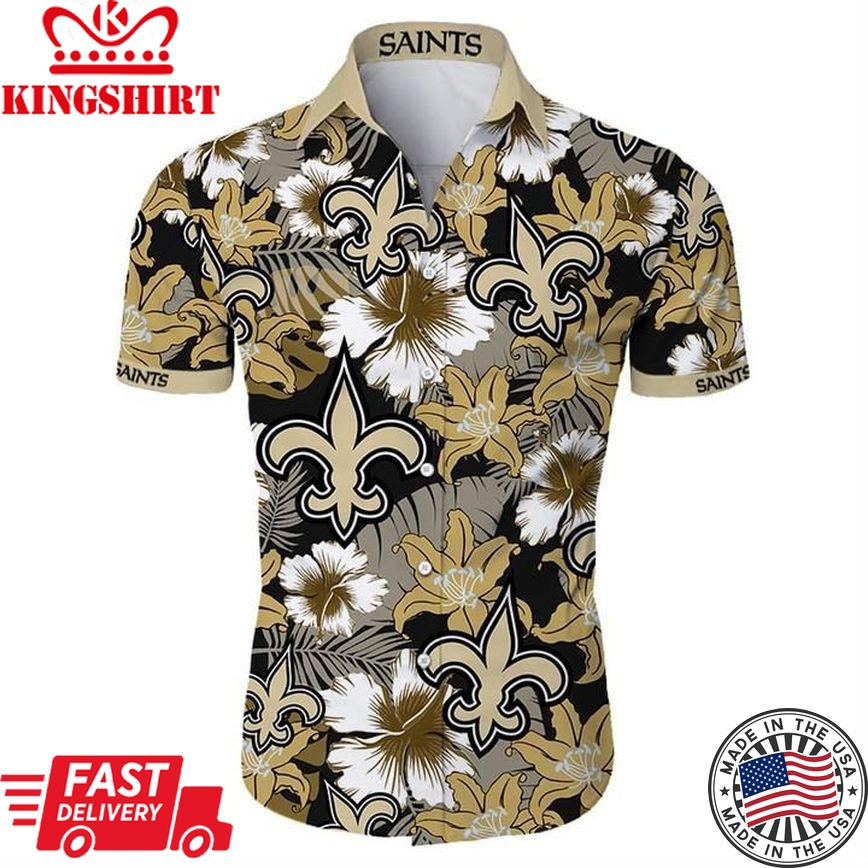 Best New Orleans Saints Hawaiian Shirt For Sale