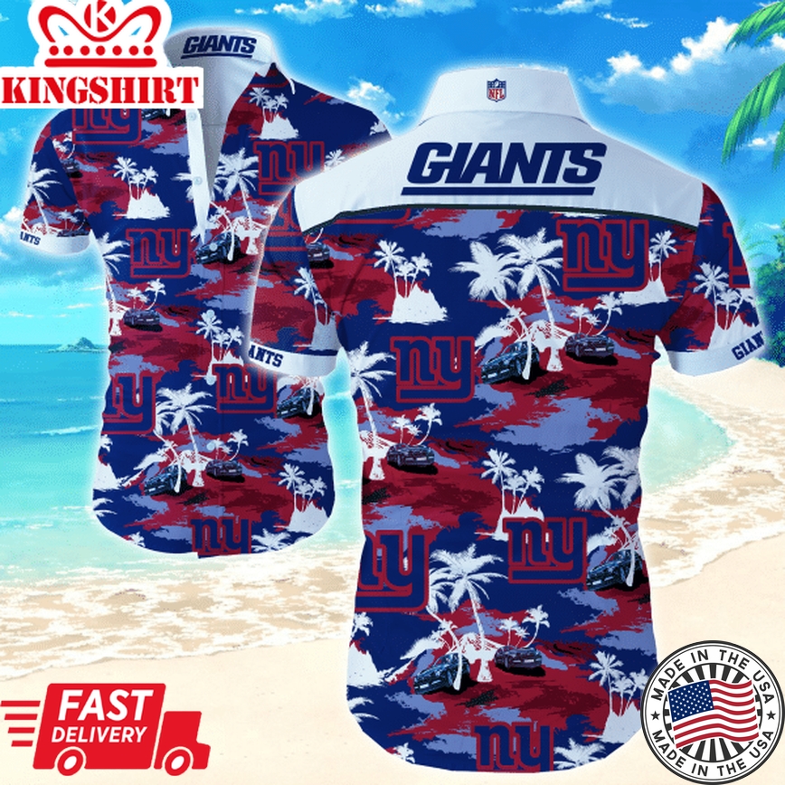 Best New York Giants Hawaiian Aloha Shirt For Big Fans