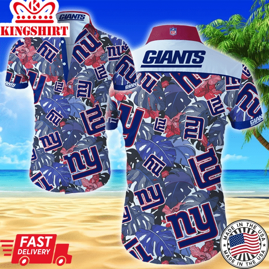 Best New York Giants Hawaiian Aloha Shirt Limited Edition Gift