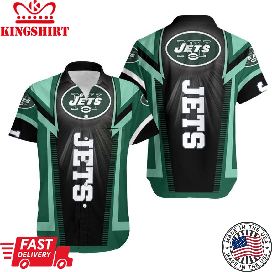 Best New York Jets Hawaiian Shirt For Hot Fans