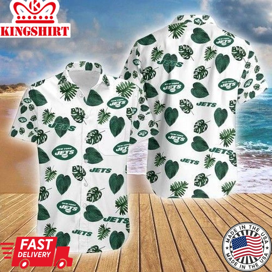 Best New York Jets Hawaiian Shirt Gift For Fans