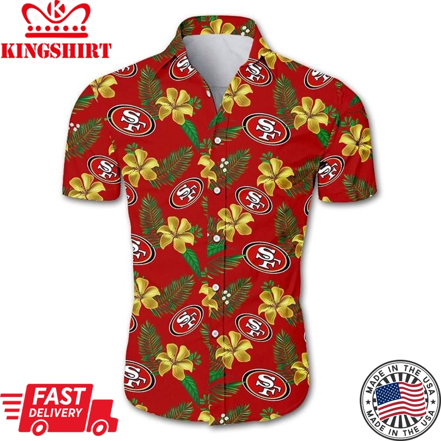 Best San Francisco 49Ers Hawaiian Shirt For Big Fans