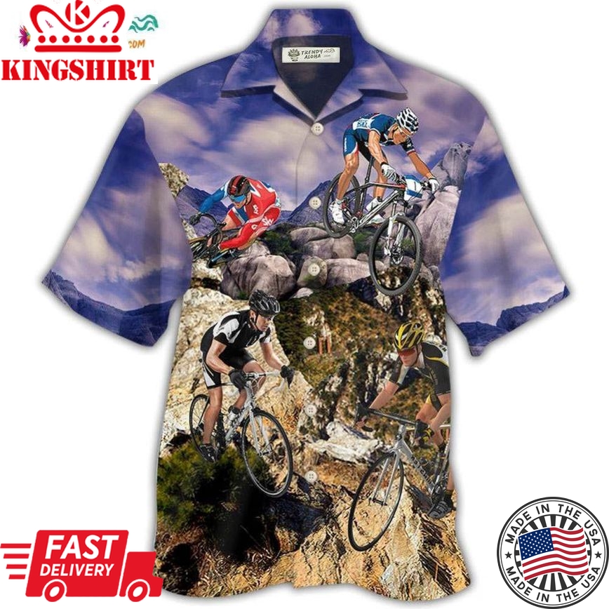 Bike Mountain So Cool Hawaiian Shirt